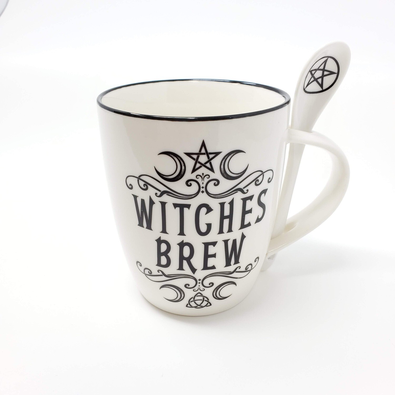 WITCHES BREW MUG&amp;SPOON SET
