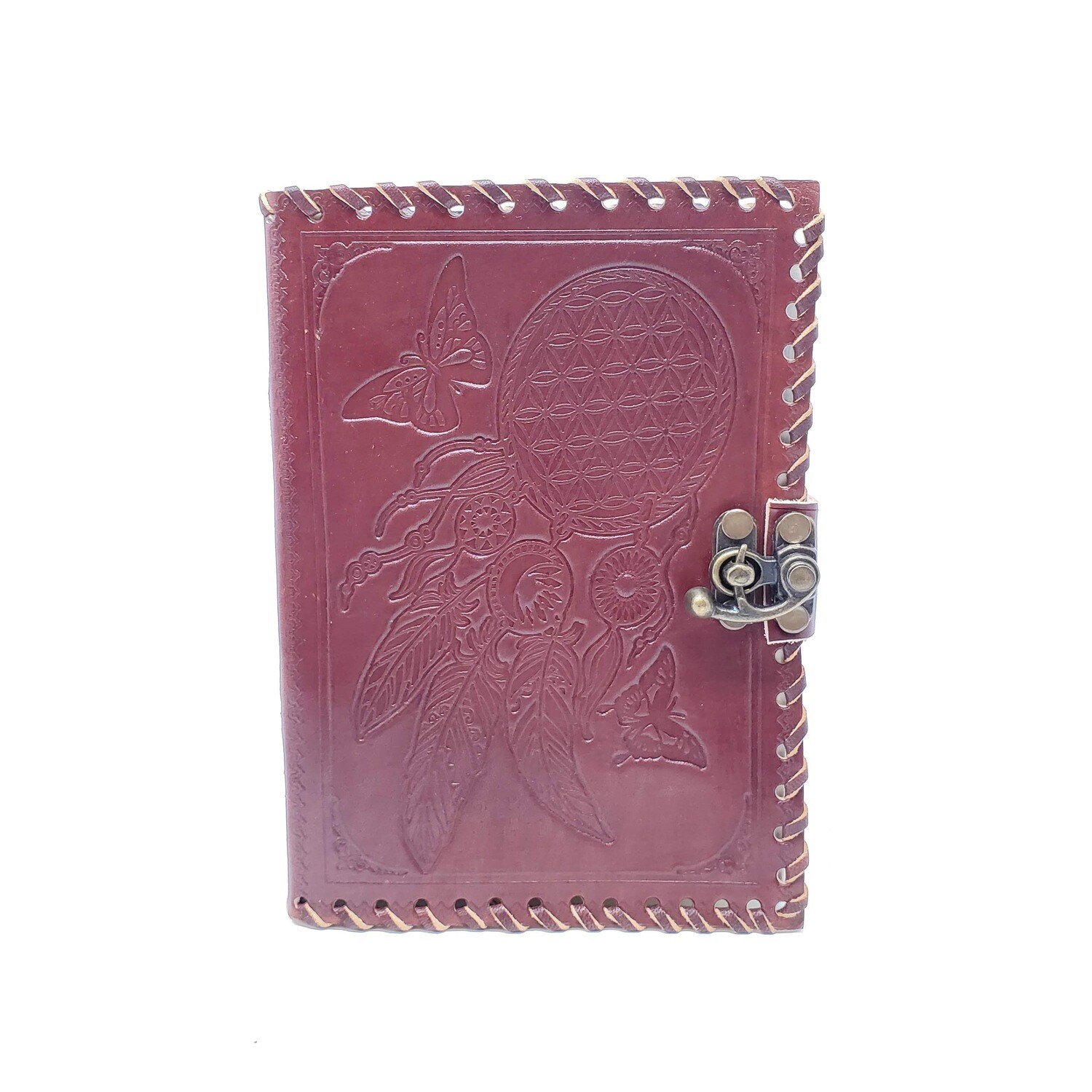 DREAMCATCHER LEATHER JOURNAL 5&quot;x7&quot;