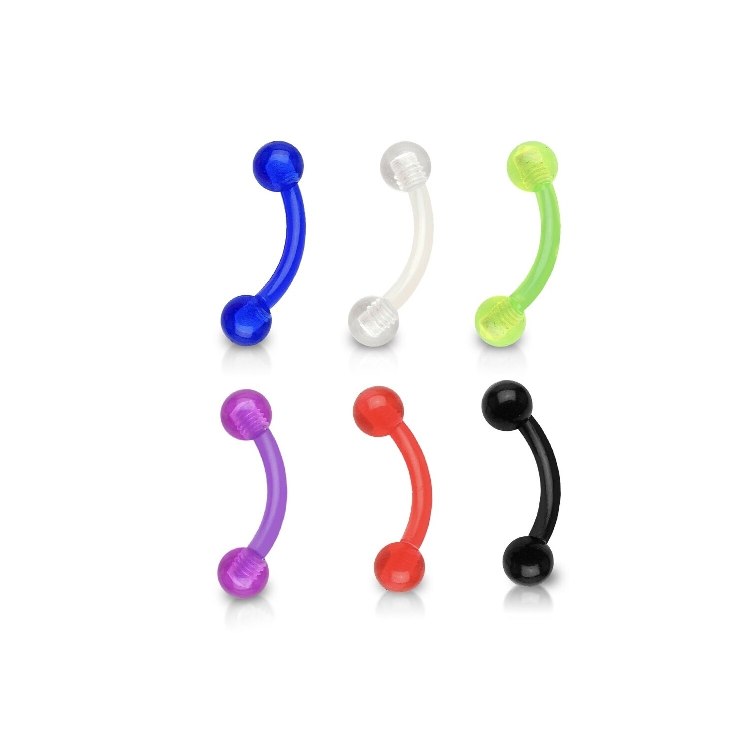 8PK ACR SOLID BALL EYE 16G 5/16&quot;