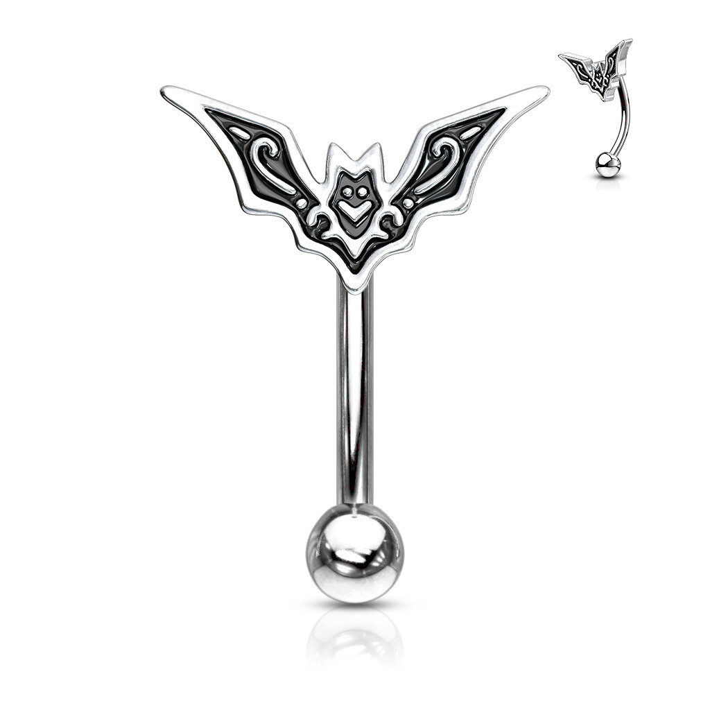 BAT TOP EYEBROW 16G 5/16&quot;