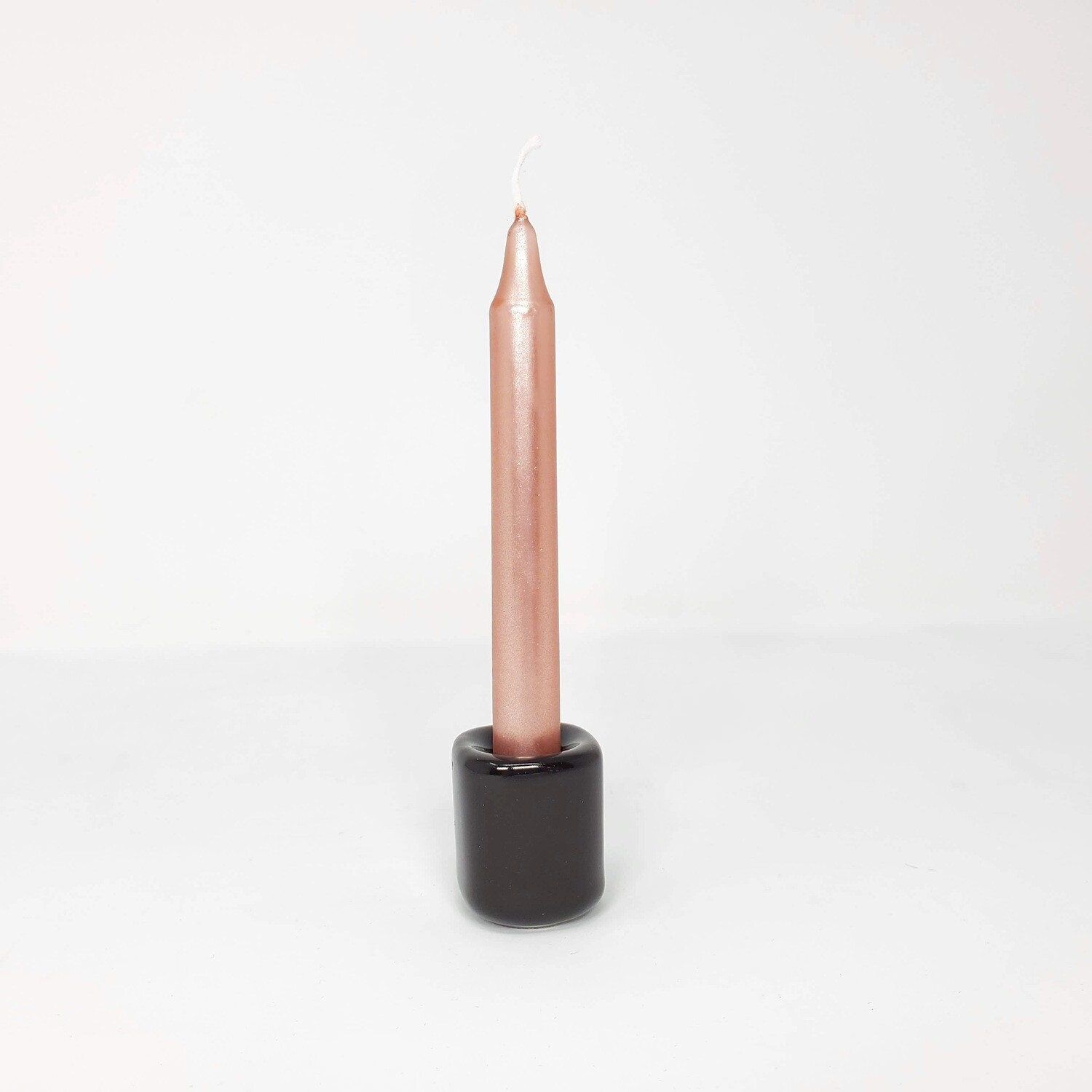 BLACK CERAMIC CHIME HOLDER