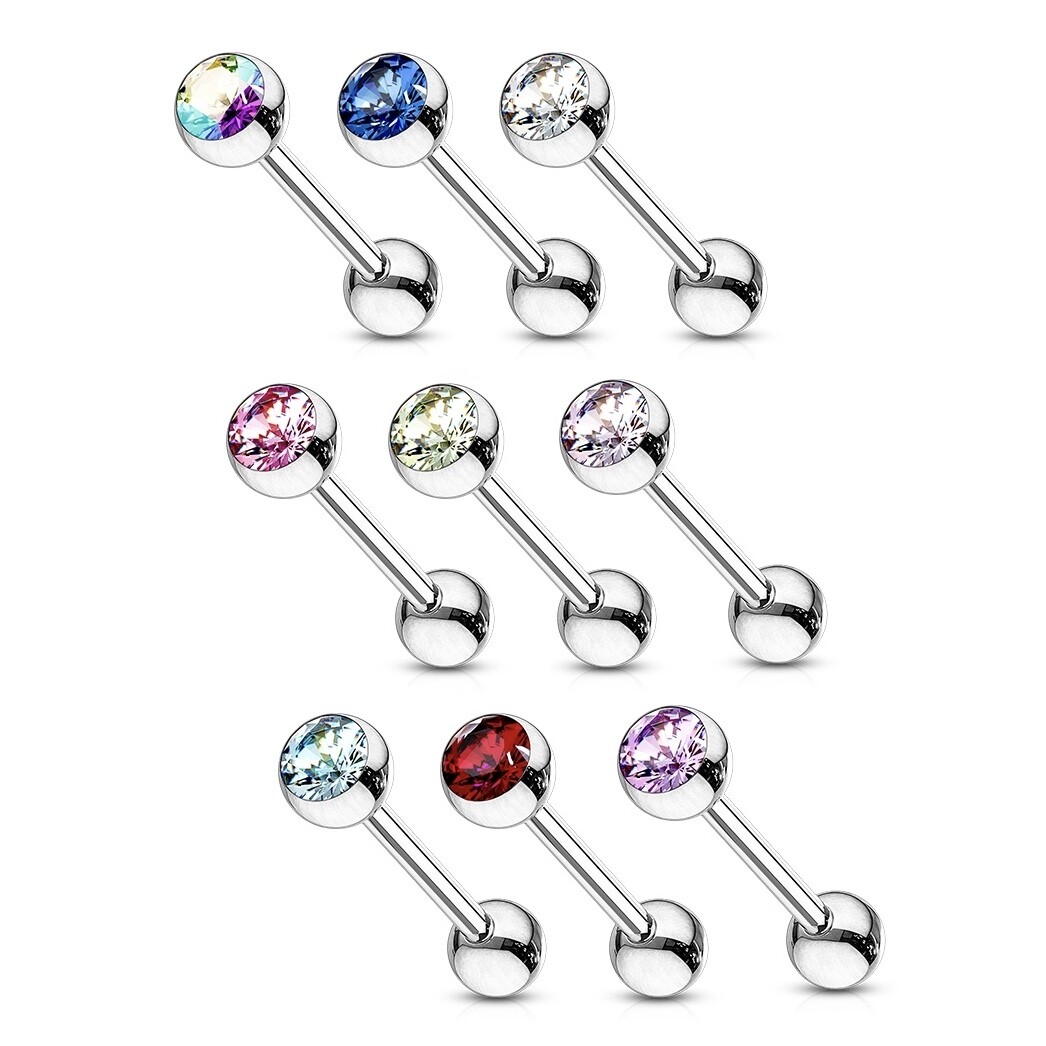 GEMBALL BARBELL 14G 5/8&quot;