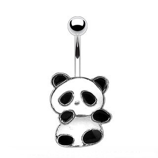 PANDA BEAR BELL NAVEL 14G 3/8&quot;
