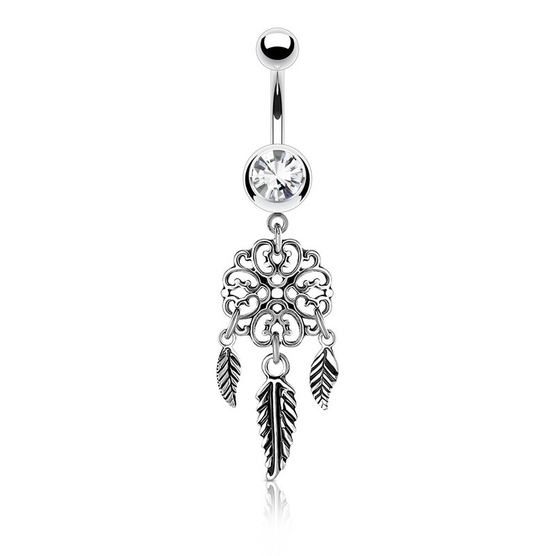 FILIGREE DREAMCATCHER DANGLE 14G 3/8"