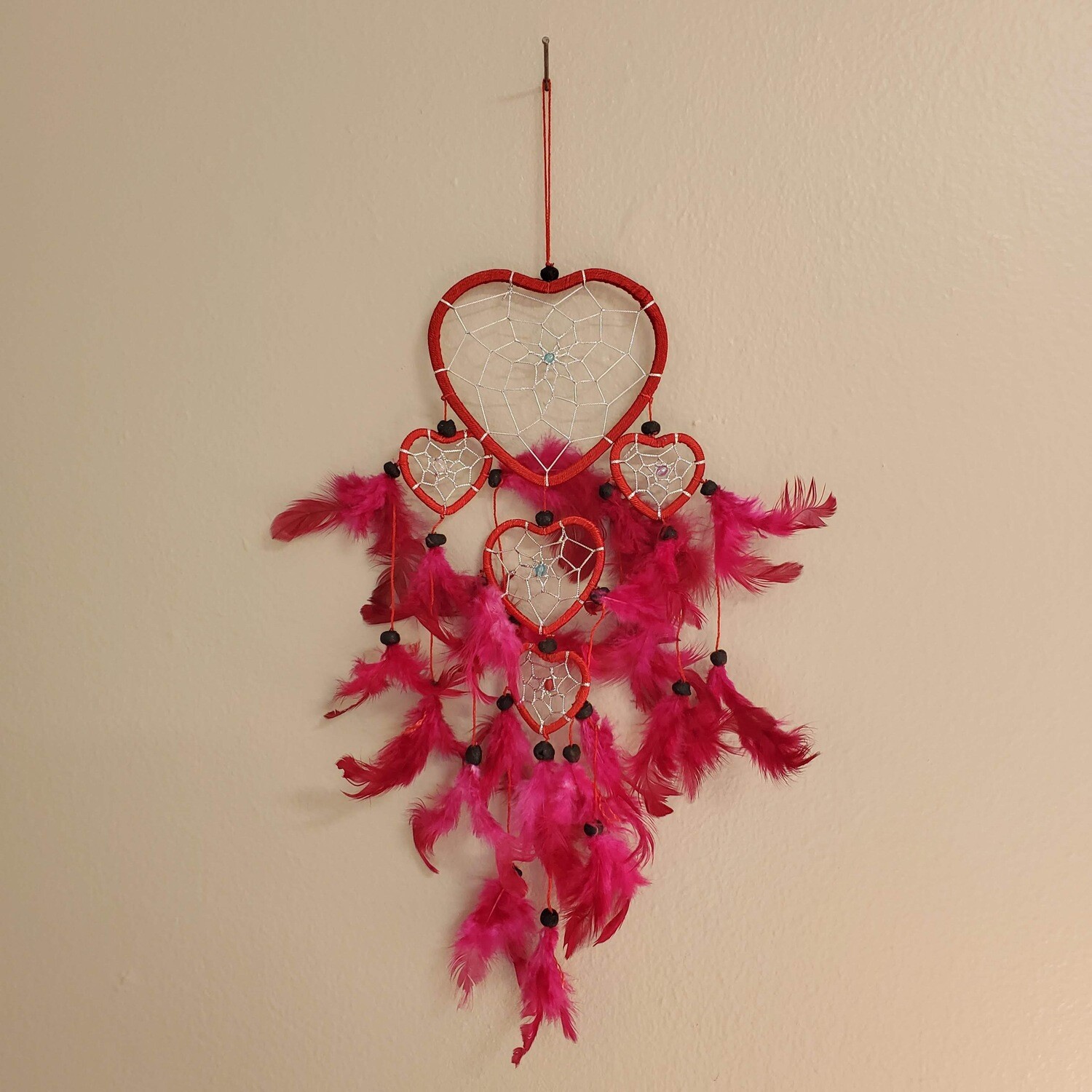 RED HEART DREAMCATCHER