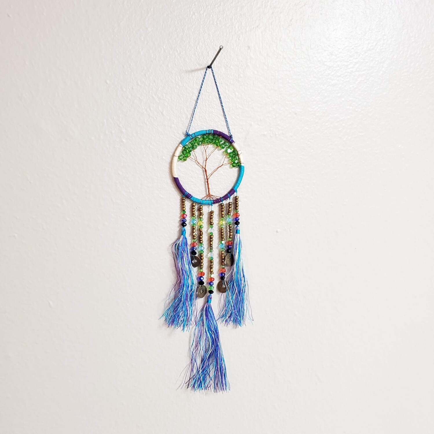 TREE OF LIFE LUCKY COIN DREAMCATCHER