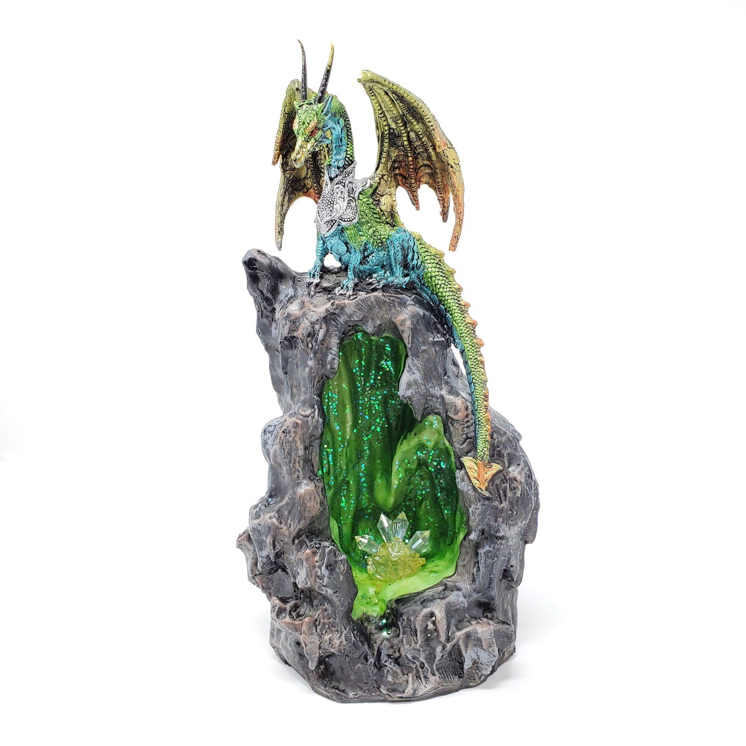 GREEN DRAGON CRYSTAL CAVE BACKFLOW BURNER
