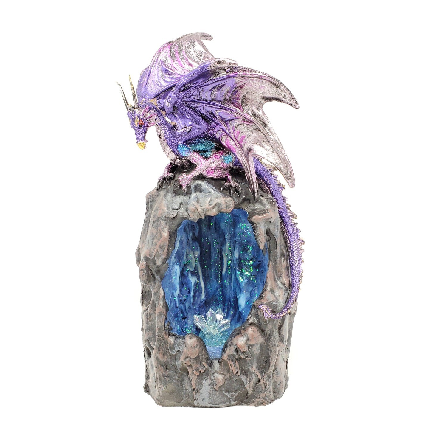 PURPLE DRAGON CRYSTAL CAVE BACKFLOW BURNER