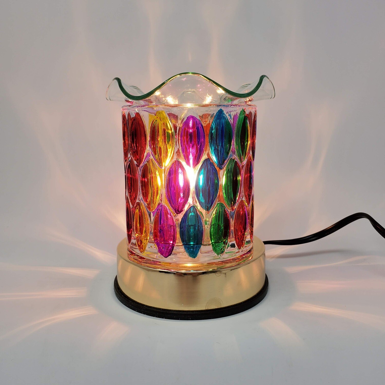 RAINBOW OVALS TOUCH LAMP