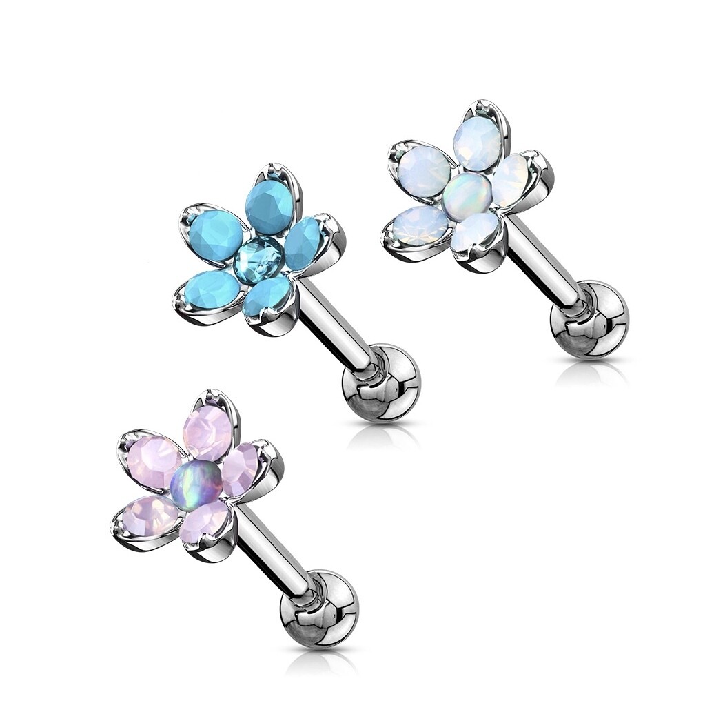 OPALITE FLOWER CART/TRAG 16G 1/4&quot;
