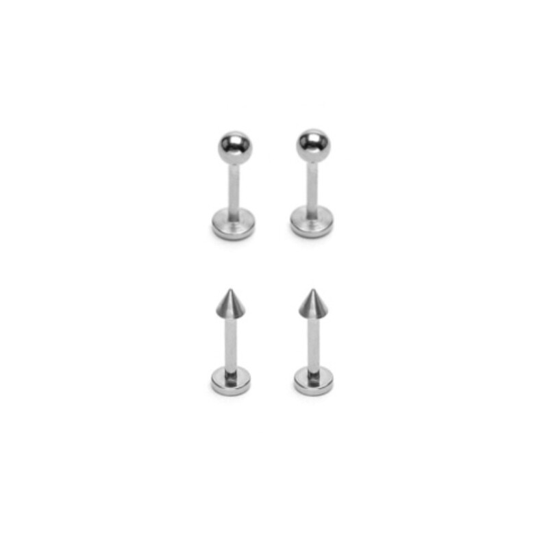 4PK SS BALL/SPIKE LAB