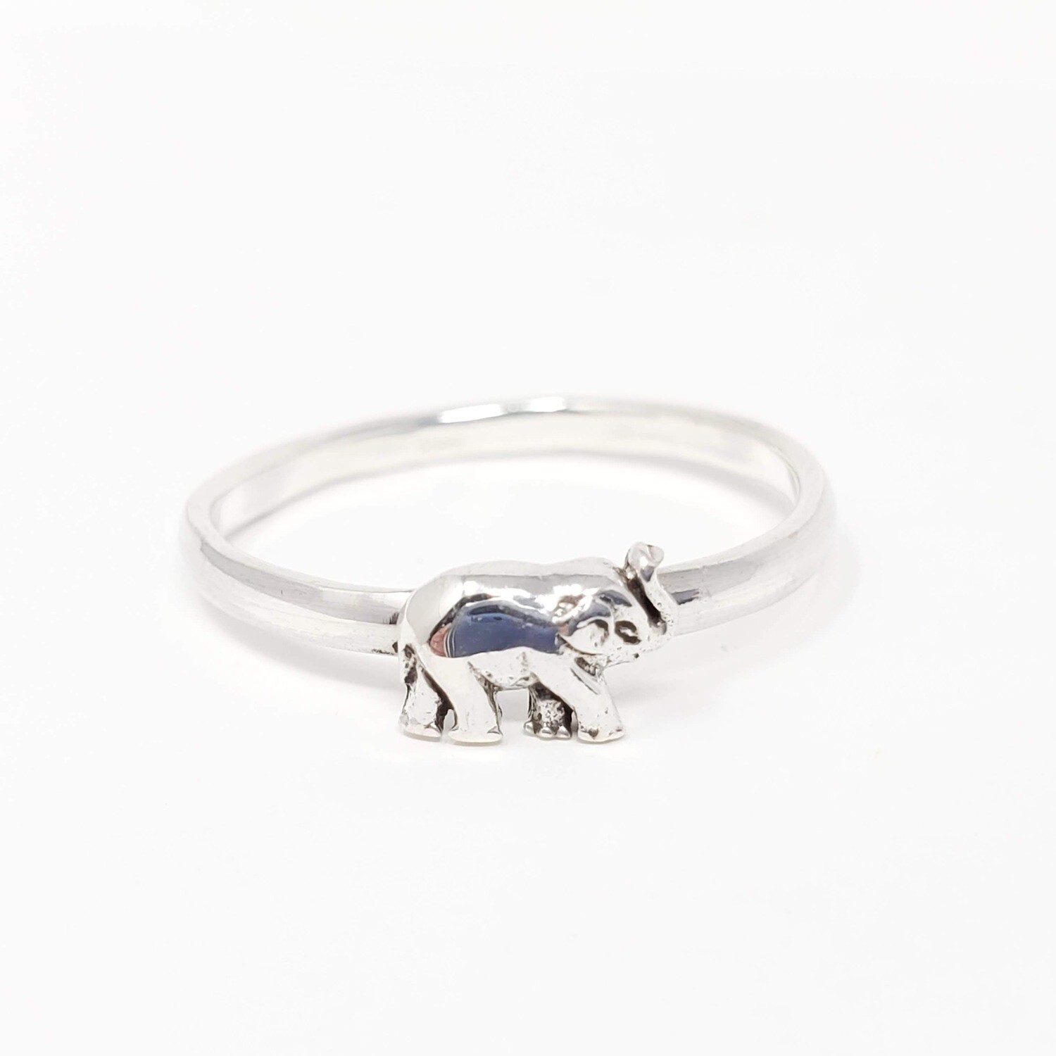 925 BABY ELEPHANT SIMPLE RING