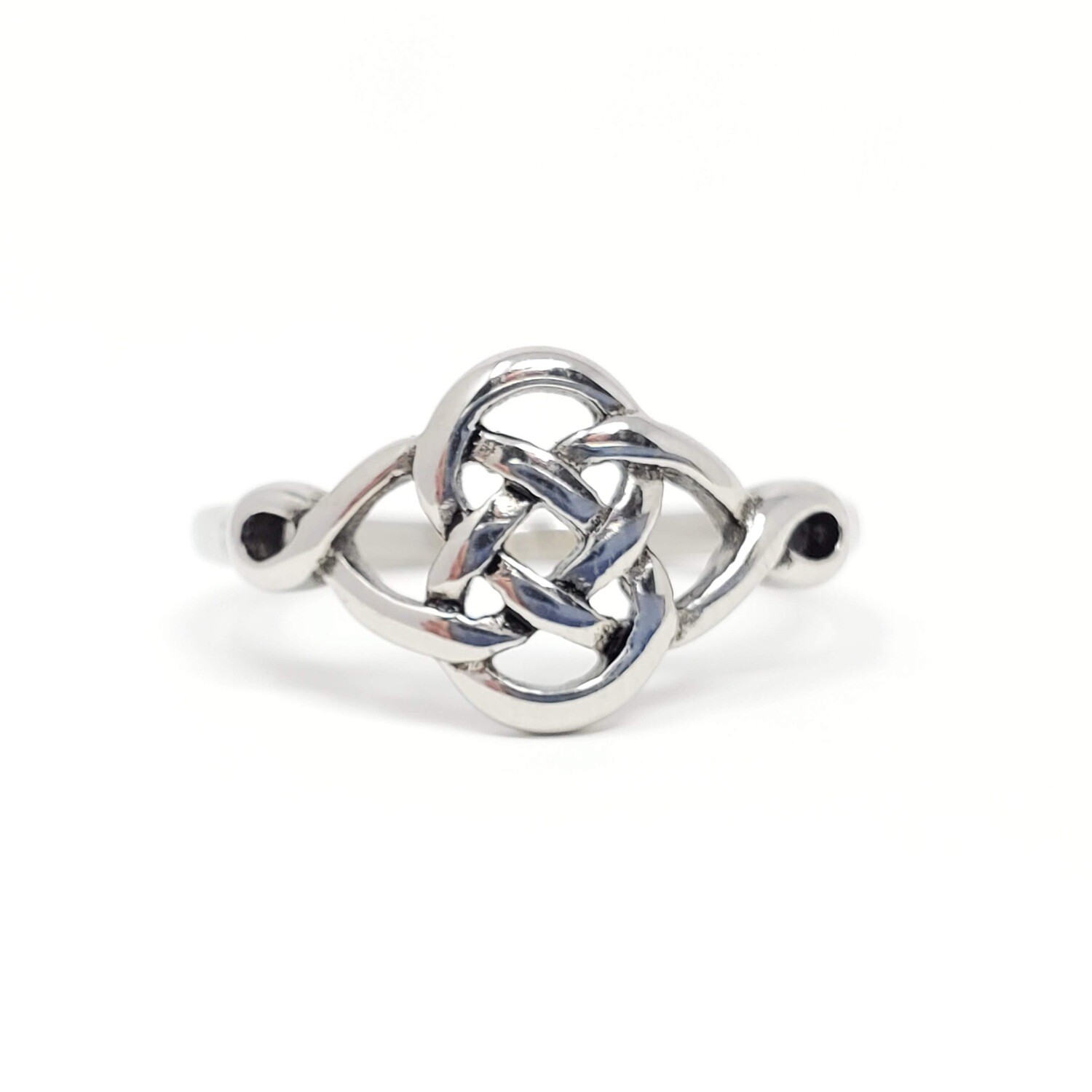 316L CELTIC WEAVE KNOT RING