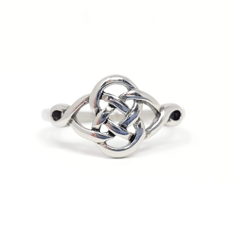 316L CELTIC WEAVE KNOT RING