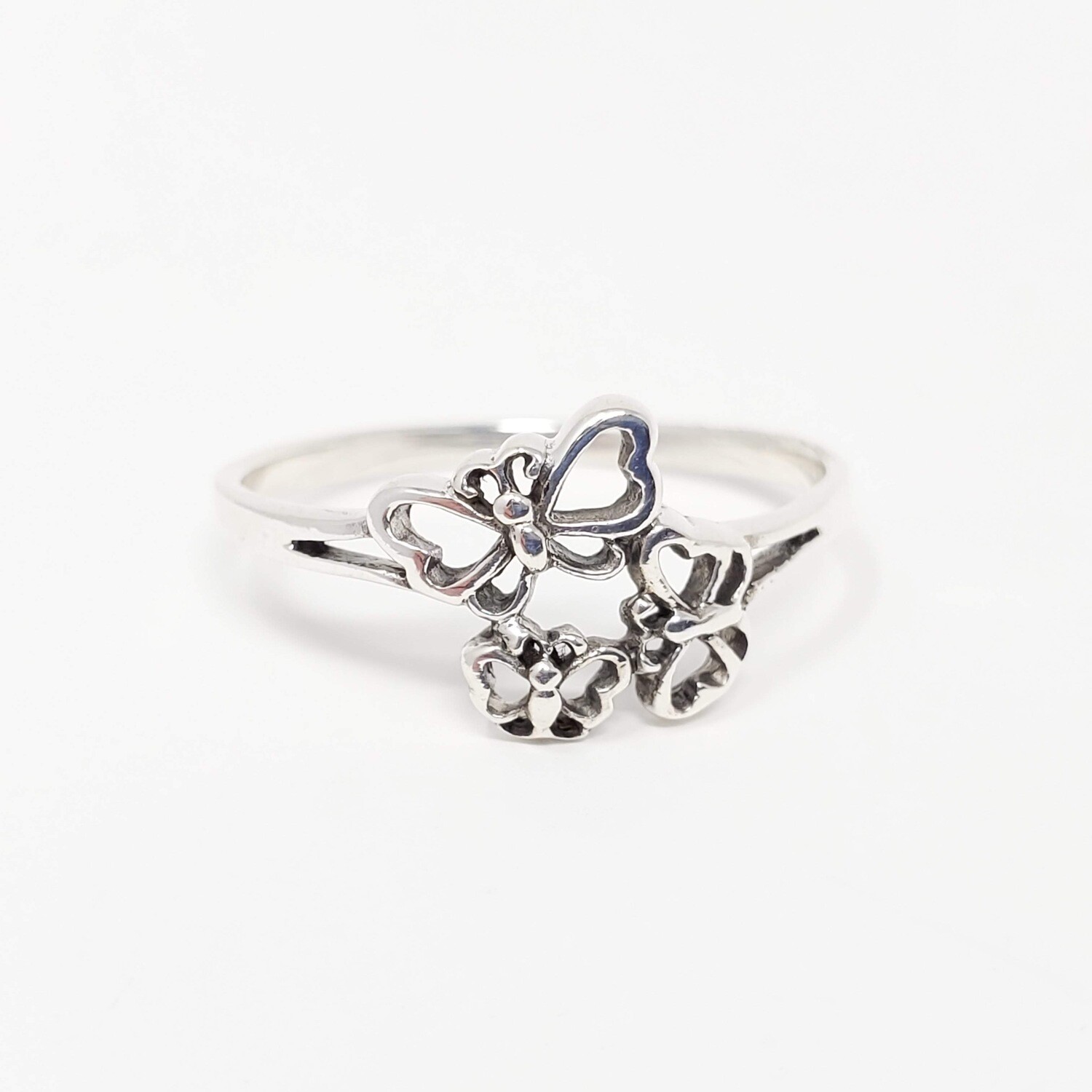 925 BUTTERFLY FAMILY RING