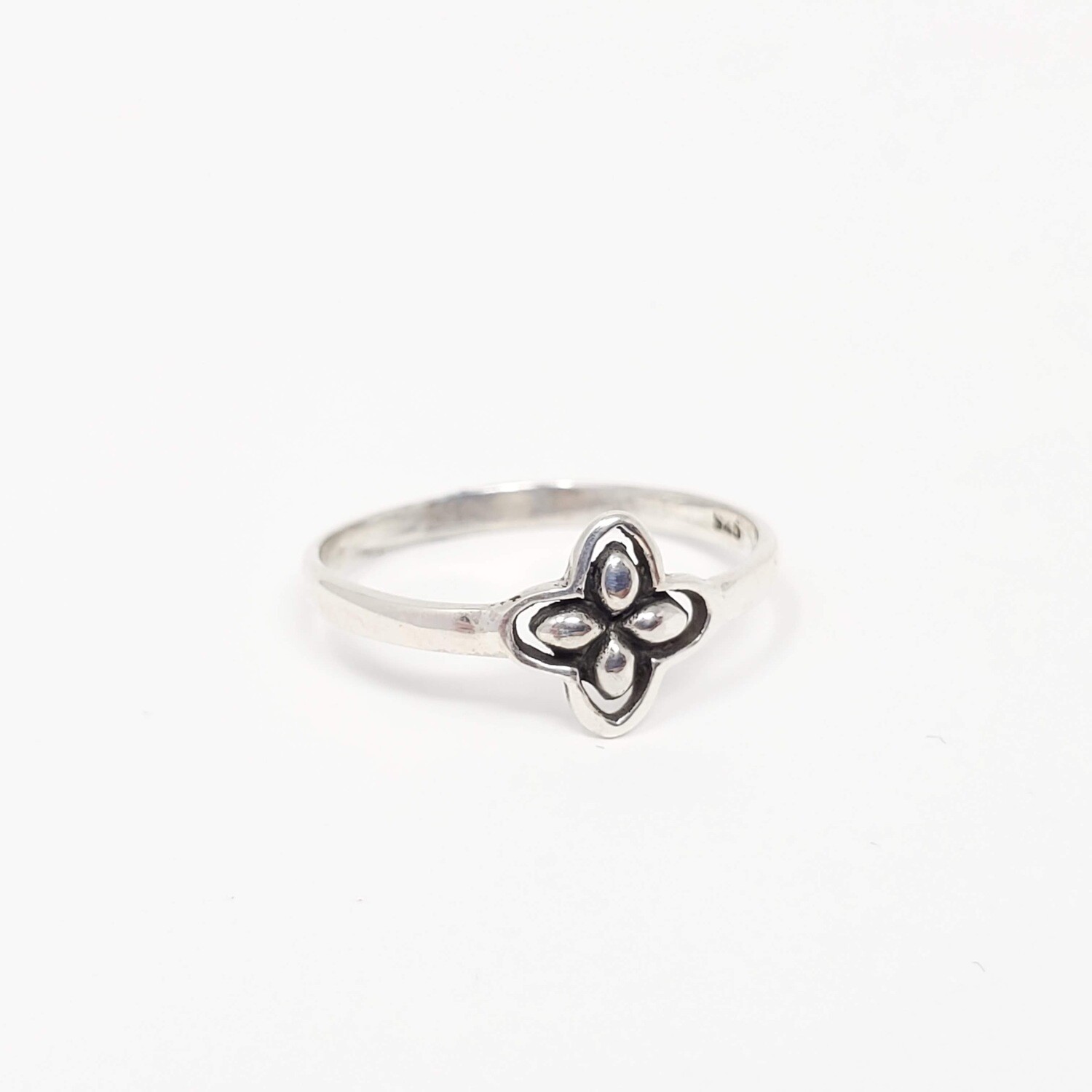 925 CELTIC FLOWER SIMPLE RING