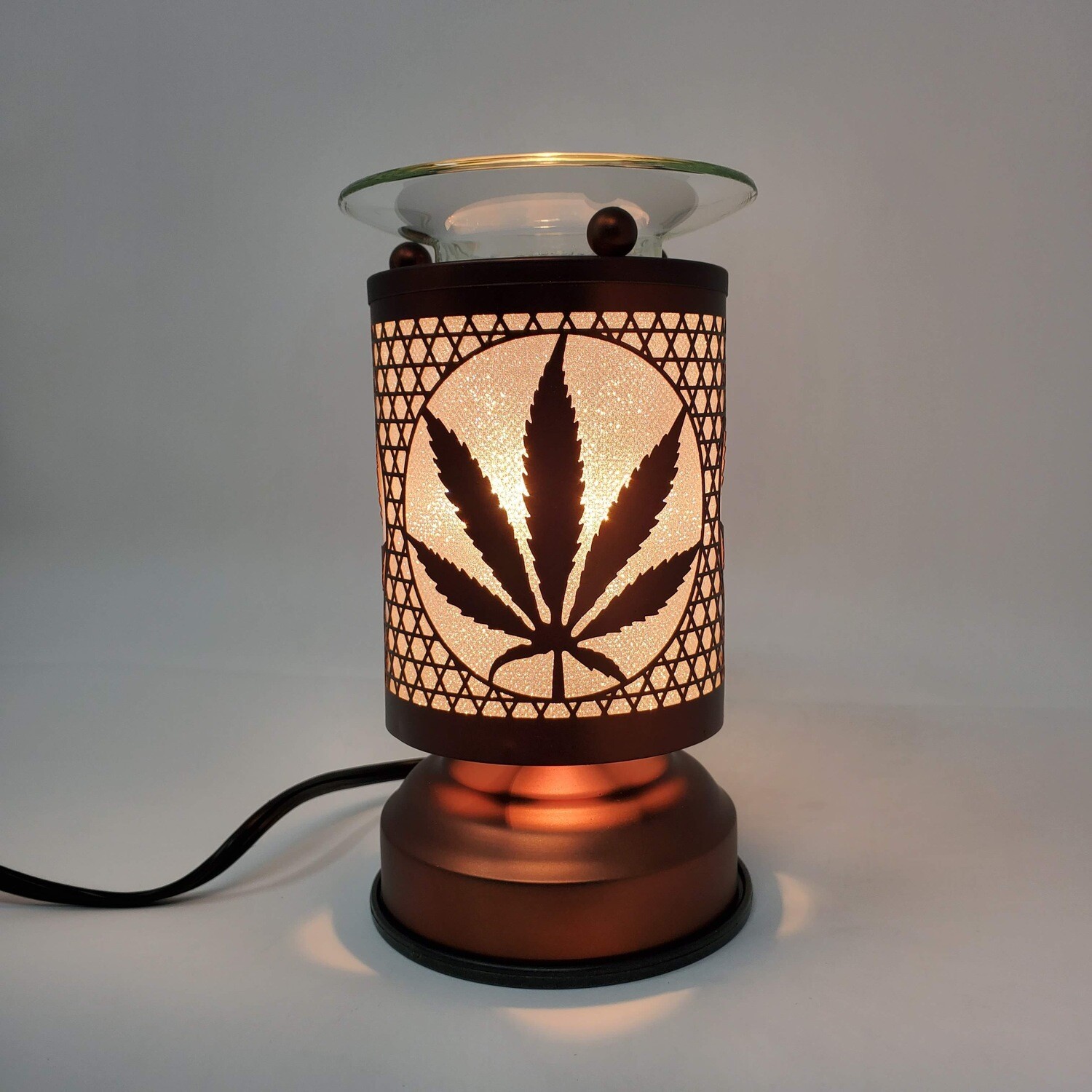 CANNABIS COPPER TOUCH LAMP