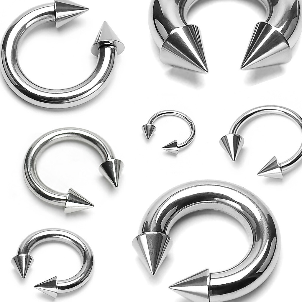 2PK STEEL SPIKE HORSE