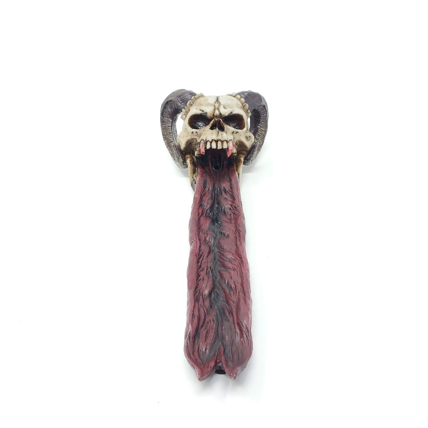 RAM HORNED SKULL INCENSE BURNER