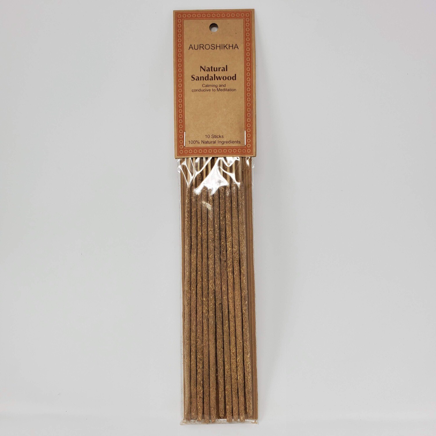 AUROSHIKHA RESIN STICKS, 10 sticks: Sandalwood