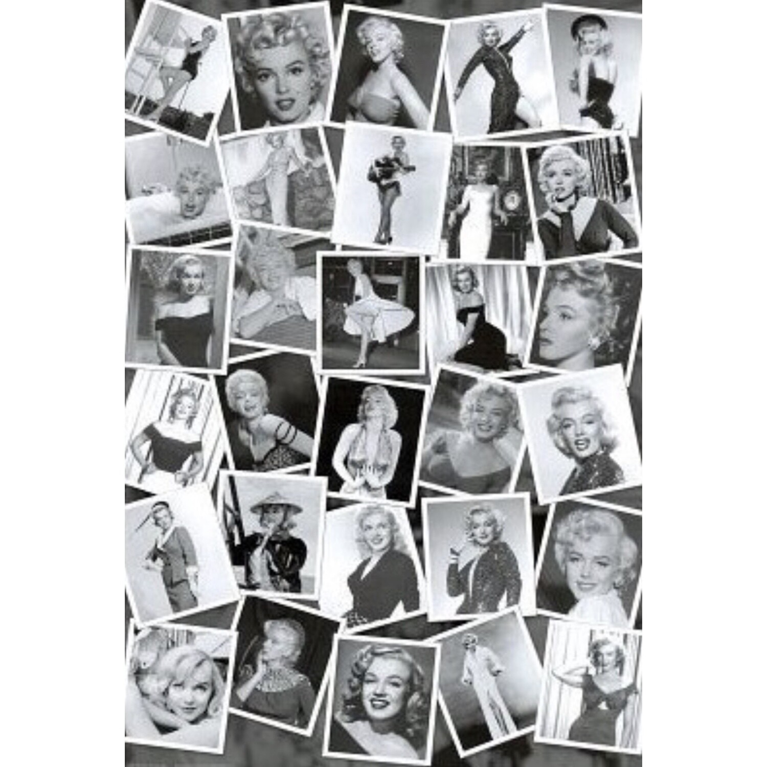 MARILYN MONROE MONTAGE POSTER