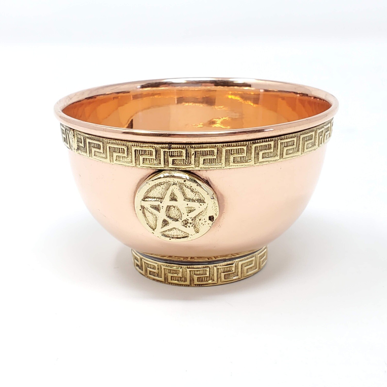 PENTACLE COPPER OFFERING BOWL