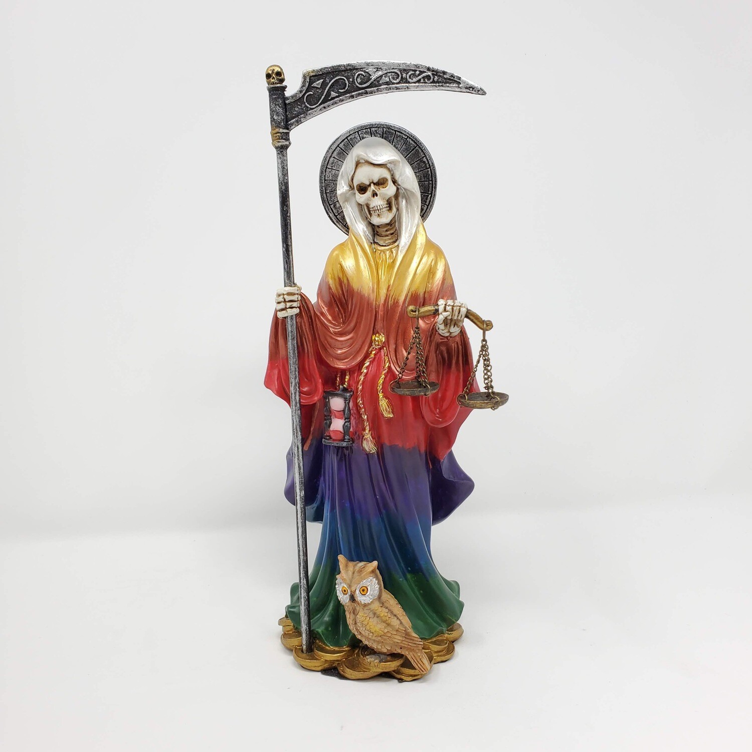 SANTA MUERTE RAINBOW STATUE