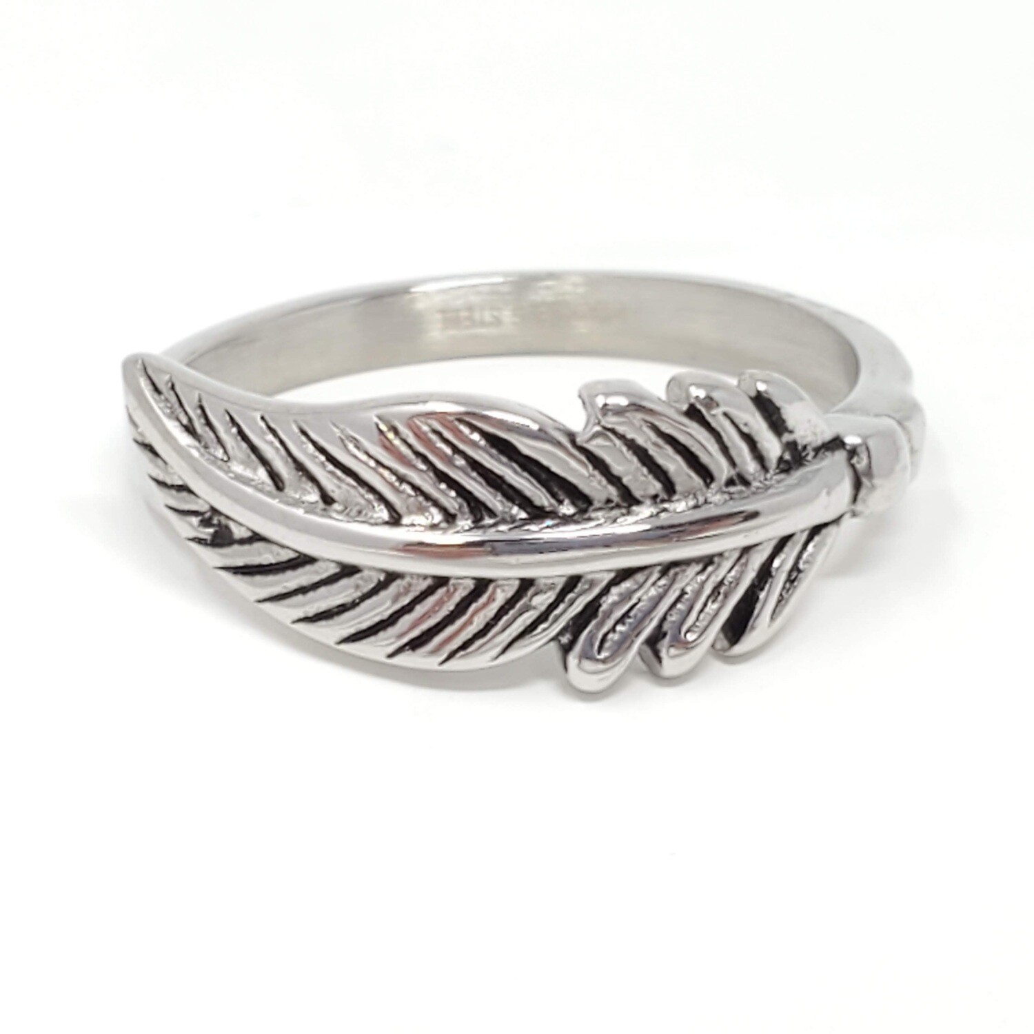 316L FEATHER RING