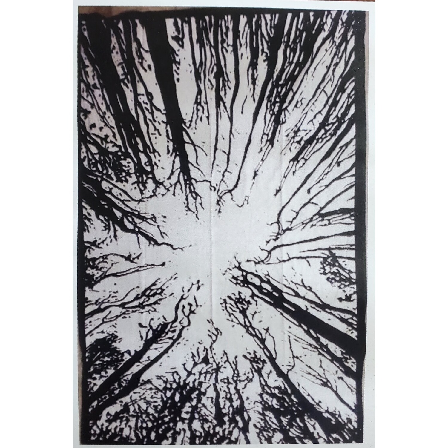 BLK/WHT FOREST TAPESTRY