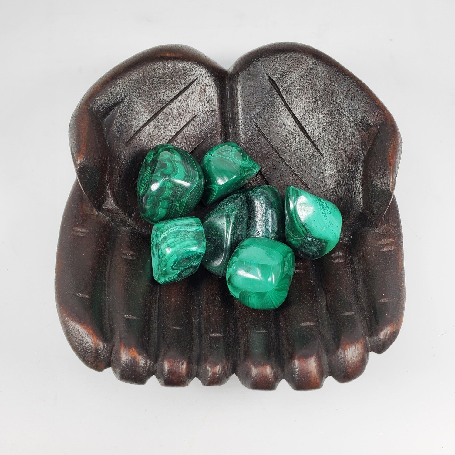 MALACHITE TUMBLED STONE