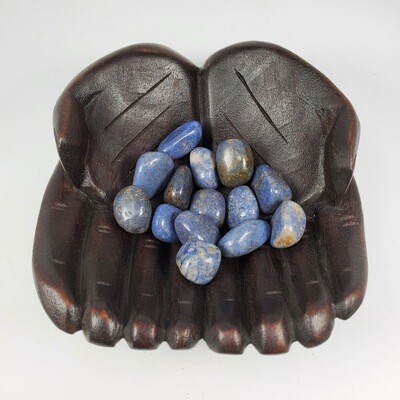 DUMORTIERITE TUMBLED STONE