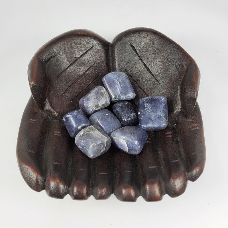 IOLITE TUMBLED STONE