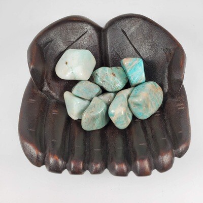 AMAZONITE TUMBLED STONE
