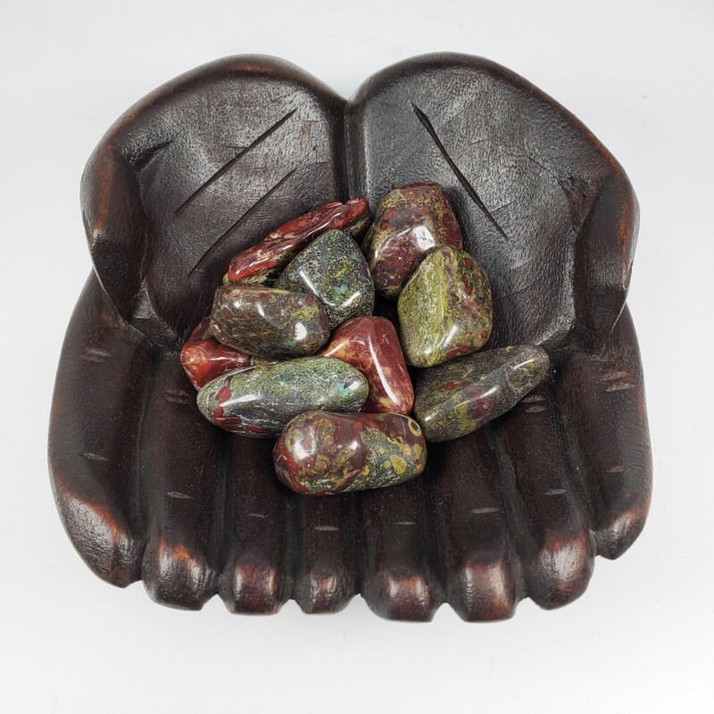 DRAGON BLOOD JASPER TUMBLED STONE