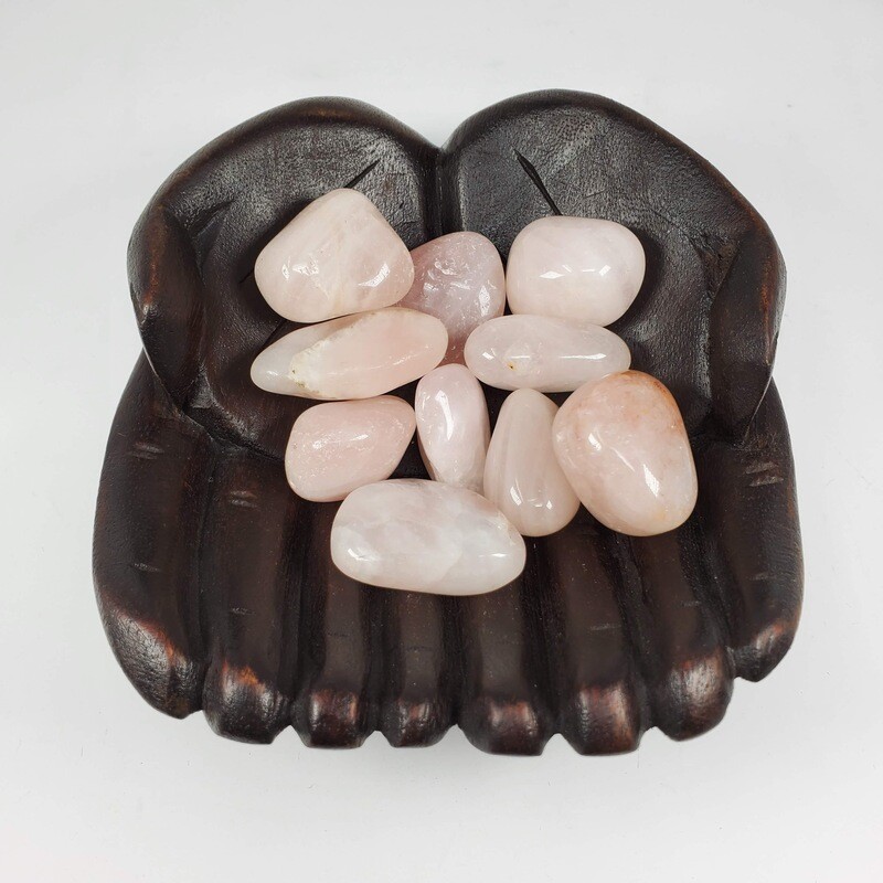 ROSE QUARTZ TUMBLED STONE