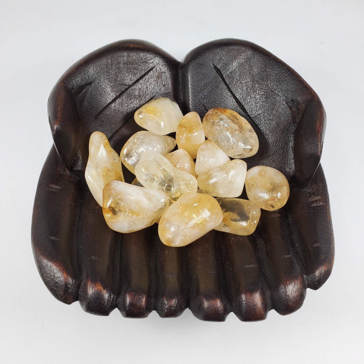 CITRINE TUMBLED STONE