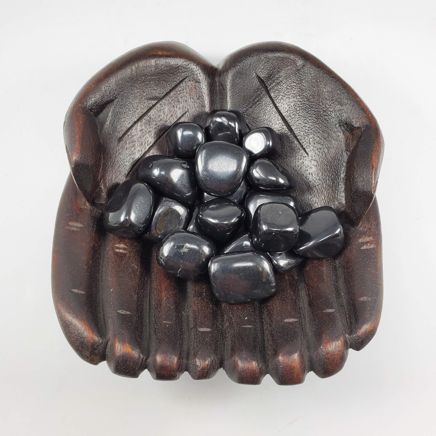 SHUNGITE TUMBLED STONE