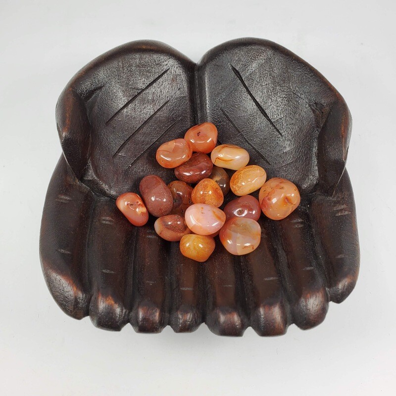 CARNELIAN TUMBLED STONE