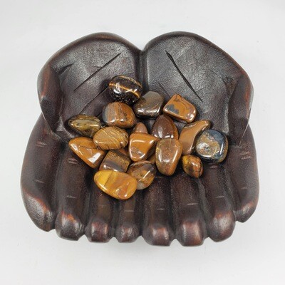 TIGER EYE TUMBLED STONE