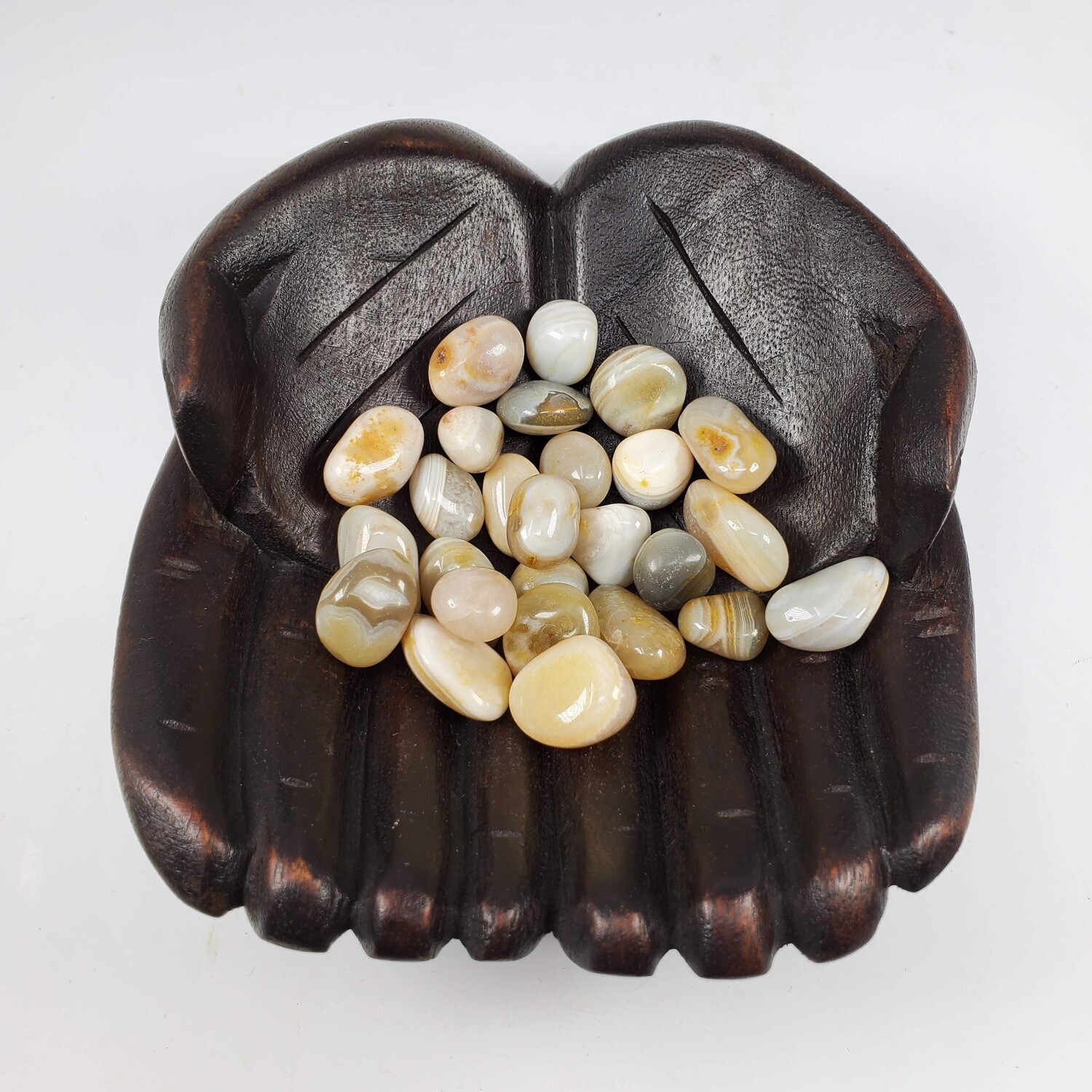 BANDED AGATE TUMBLED STONE