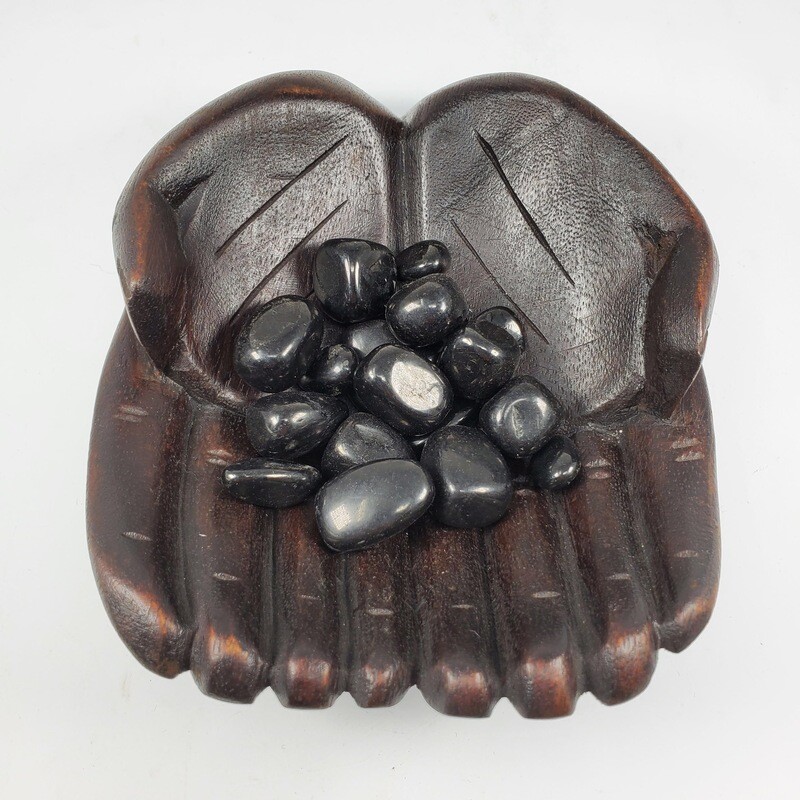 JET TUMBLED STONE