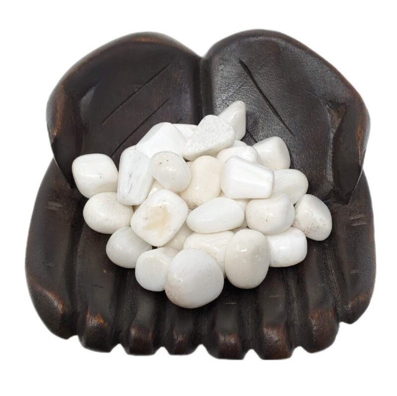 SCOLECITE TUMBLED STONE