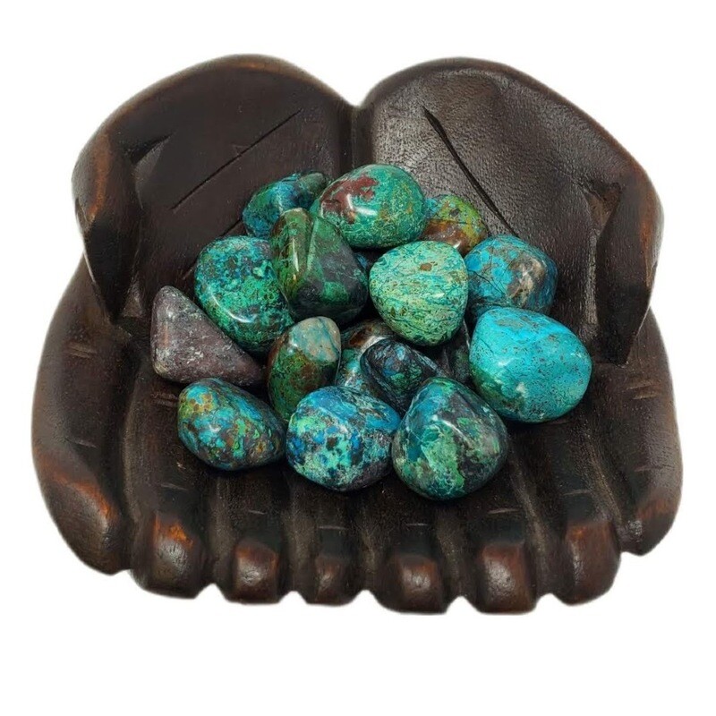 CHRYSOCOLLA TUMBLED STONE