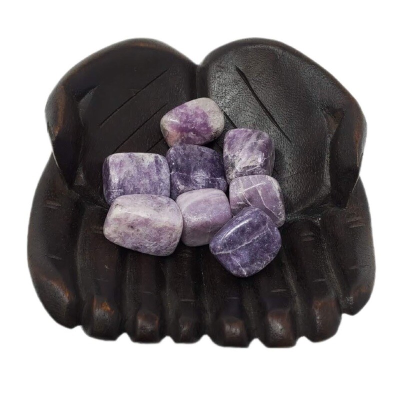 LEPIDOLITE TUMBLED STONE