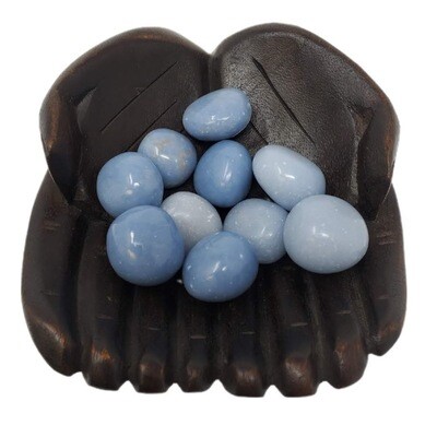 ANGELITE TUMBLED STONE