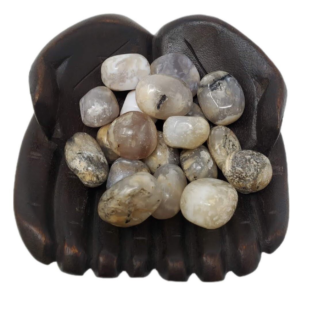 DENDRITIC AGATE TUMBLED STONE