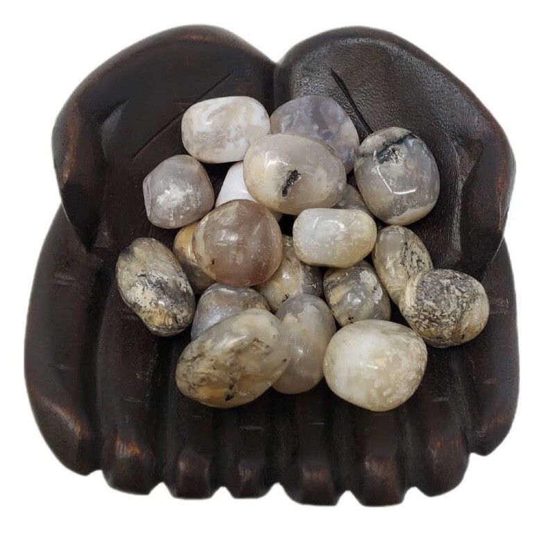 DENDRITIC AGATE TUMBLED STONE