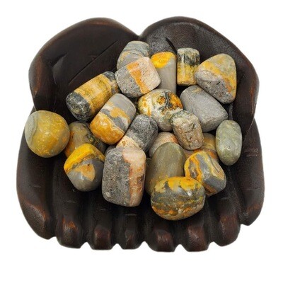 BUMBLEBEE JASPER TUMBLED STONE