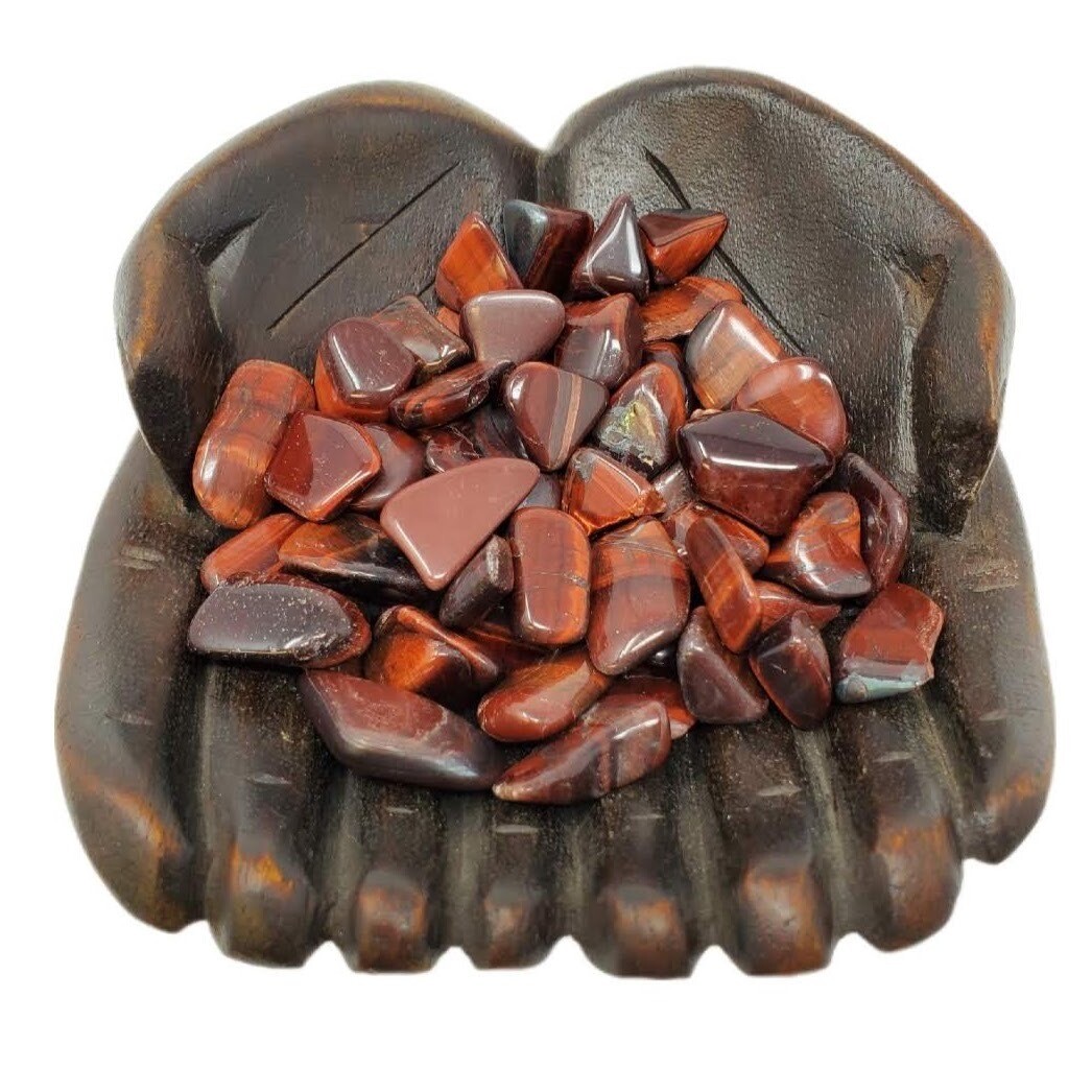 RED TIGER EYE TUMBLED STONE