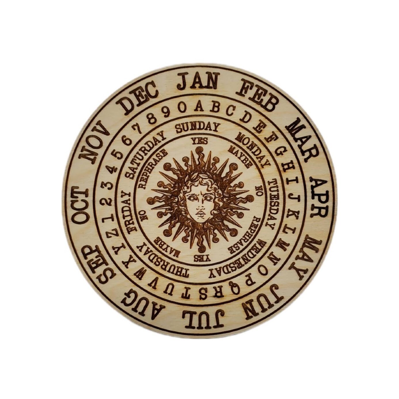 ENGRAVED FACE PENDULUM BOARD